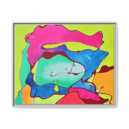 Kool Kid Matte Canvas Framed - Kia Day Design