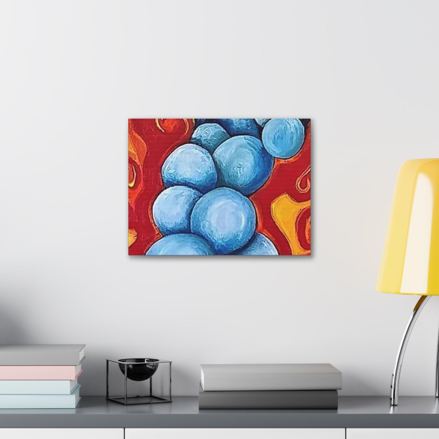 Blue Balls Canvas Gallery Wraps