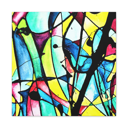 Alien Lady Canvas Gallery Wraps 20″ x 20″ 1.25"