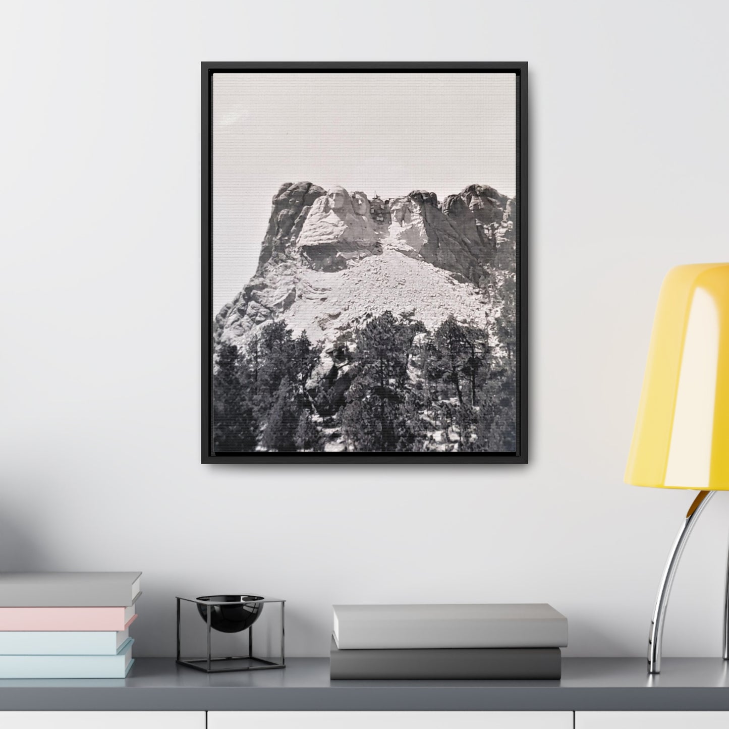 Black Hills Mount Rushmore Gallery Canvas Wraps, Vertical Frame