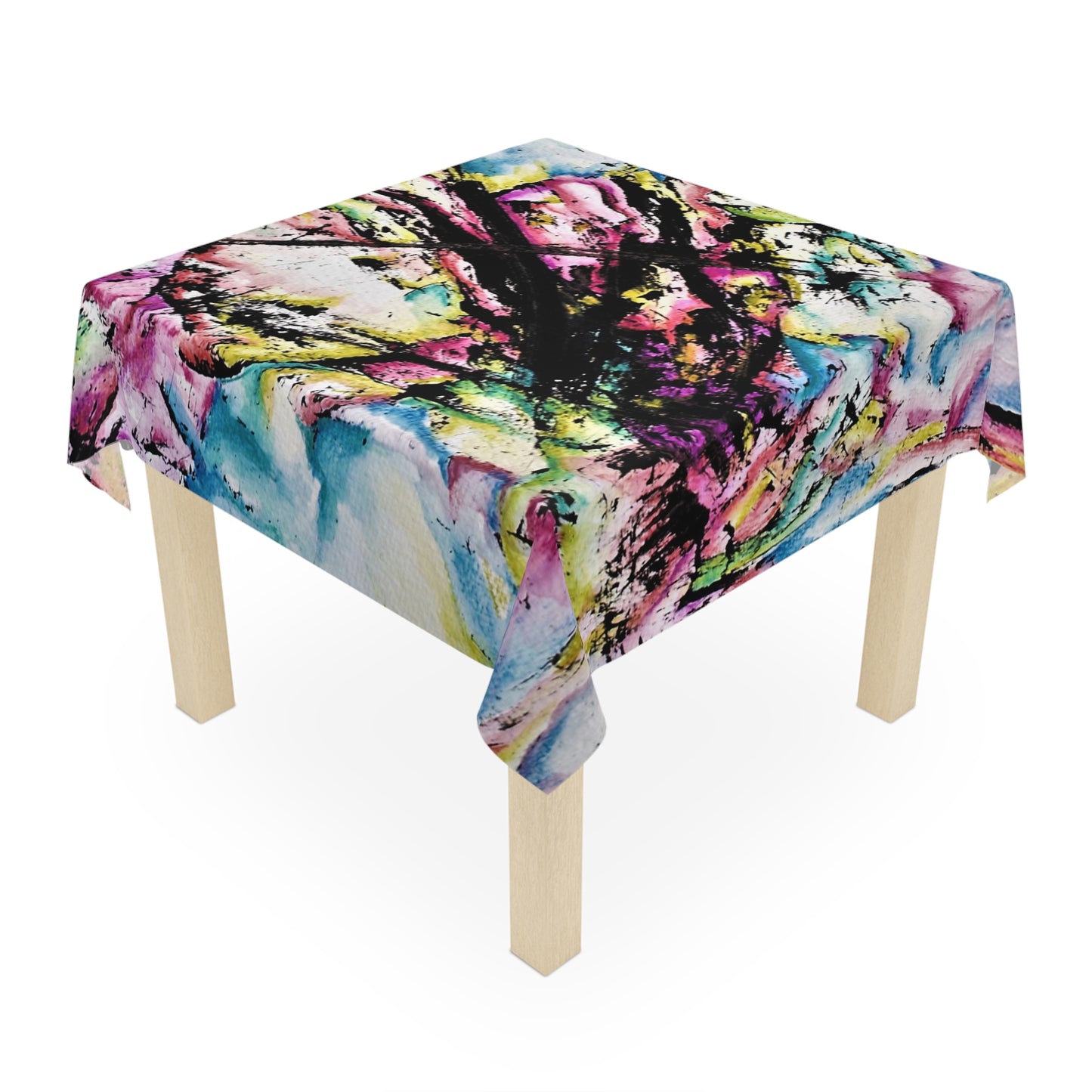 Kitty In Space Table Cloth