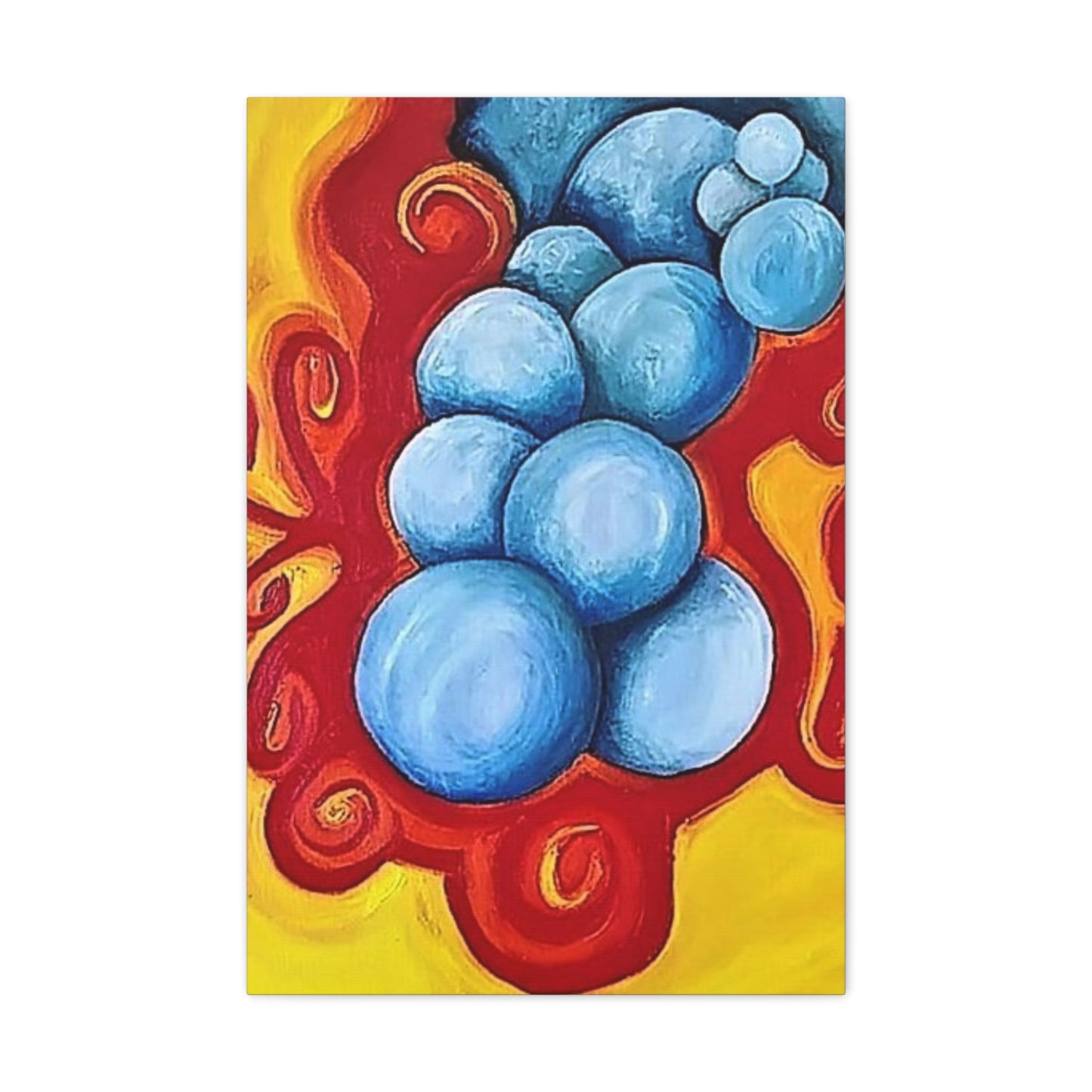 Blue Balls Canvas Gallery Wraps