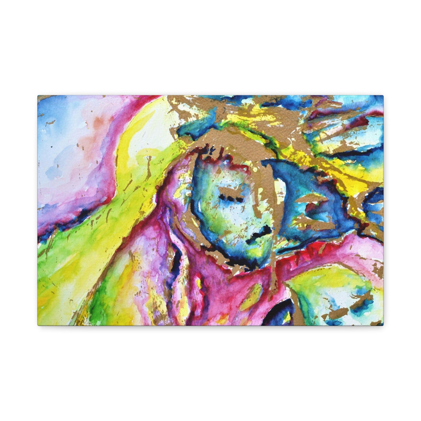 Mother's Face Canvas Gallery Wraps