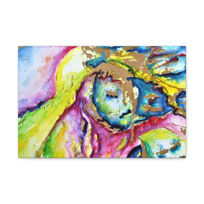 Mothers Face Canvas Gallery Wraps 18″ x 12″ 1.25"