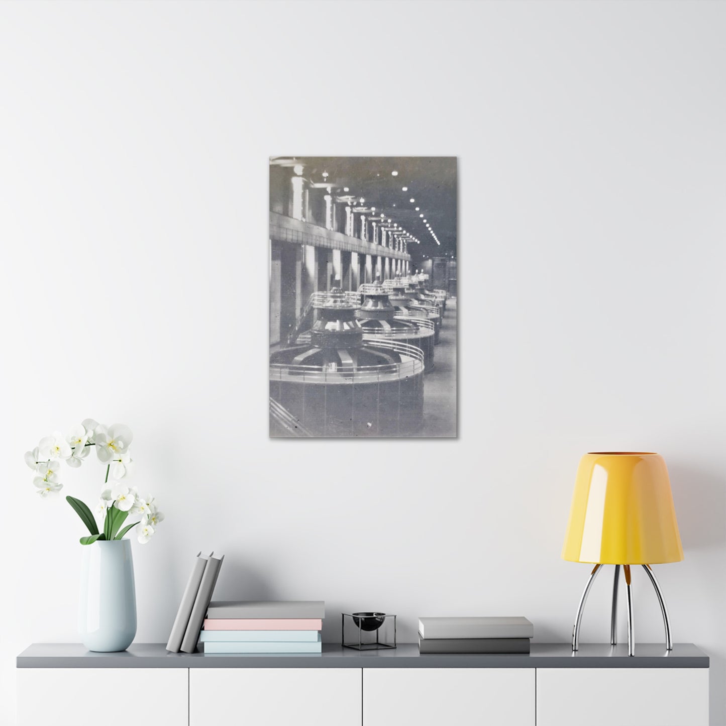 Boulder Dam Powerhouse Canvas Gallery Wraps