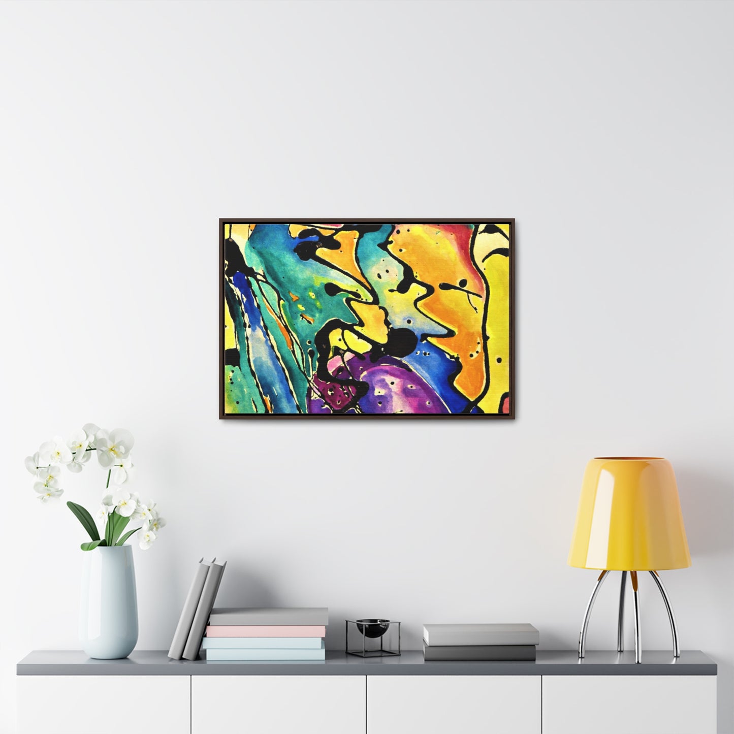 Sing Gallery Canvas Wraps, Horizontal Frame