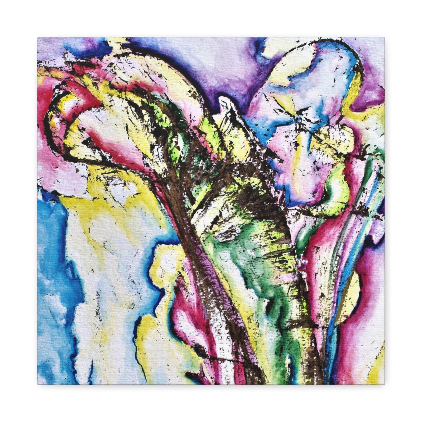 Calla Lilies Canvas Gallery Wraps