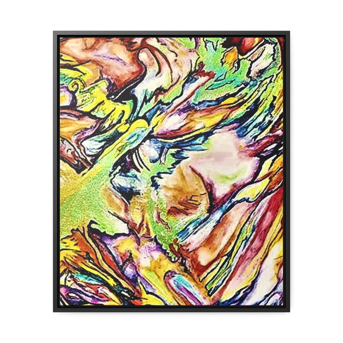 Phoenix Rising Gallery Canvas Wraps, Vertical Frame 20″ x 24″ Premium Gallery Wraps (1.25″)