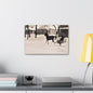 Carriage Ride Canvas Gallery Wraps 18″ x 12″ 1.25"