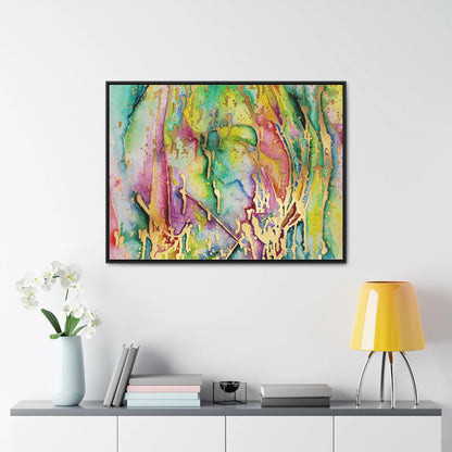 Acid Face Gallery Canvas Wraps, Horizontal Frame