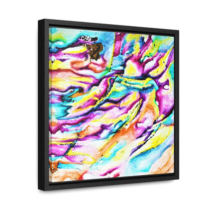 Teal River Gallery Canvas Wraps, Square Frame