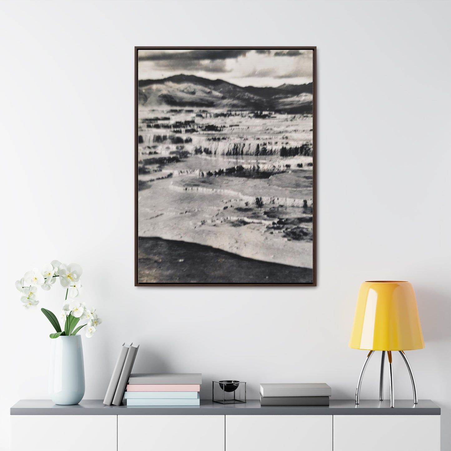 Springs at Jupiter Terrace Yellowstone Gallery Canvas Wraps, Vertical Frame