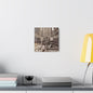 Rockefeller Plaza Canvas Gallery Wraps 10″ x 10″ 1.25"