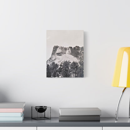 Black Hills Mount Rushmore Satin Canvas Stretched 11″ x 14″ (Vertical) 1.5"
