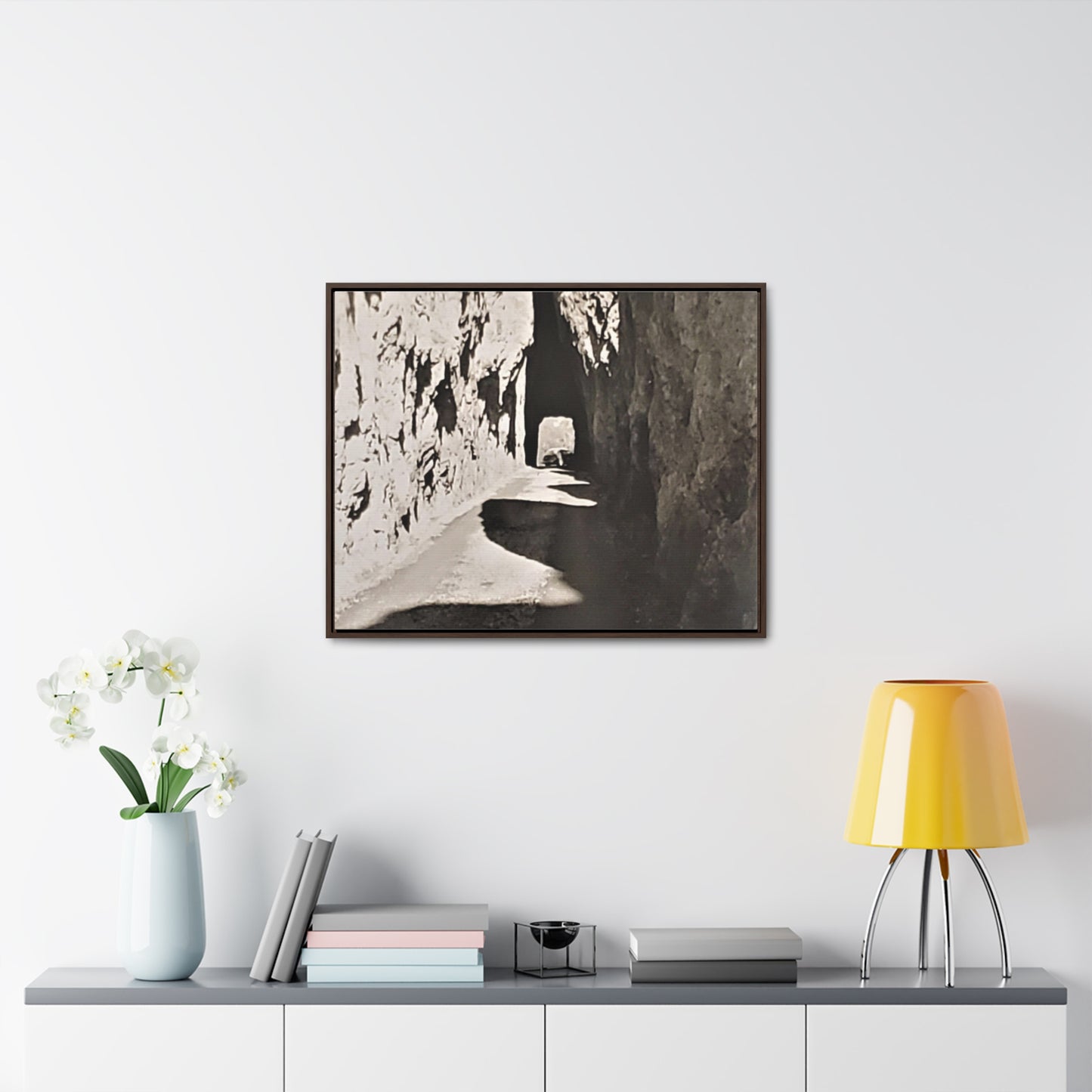 Tunnel at The Needles Gallery Canvas Wraps, Horizontal Frame