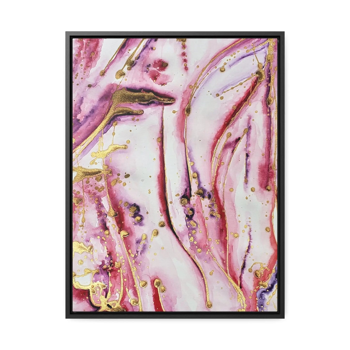 Cherry Cream Soda Gallery Canvas Wraps, Vertical Frame 18″ x 24″ Premium Gallery Wraps (1.25″)