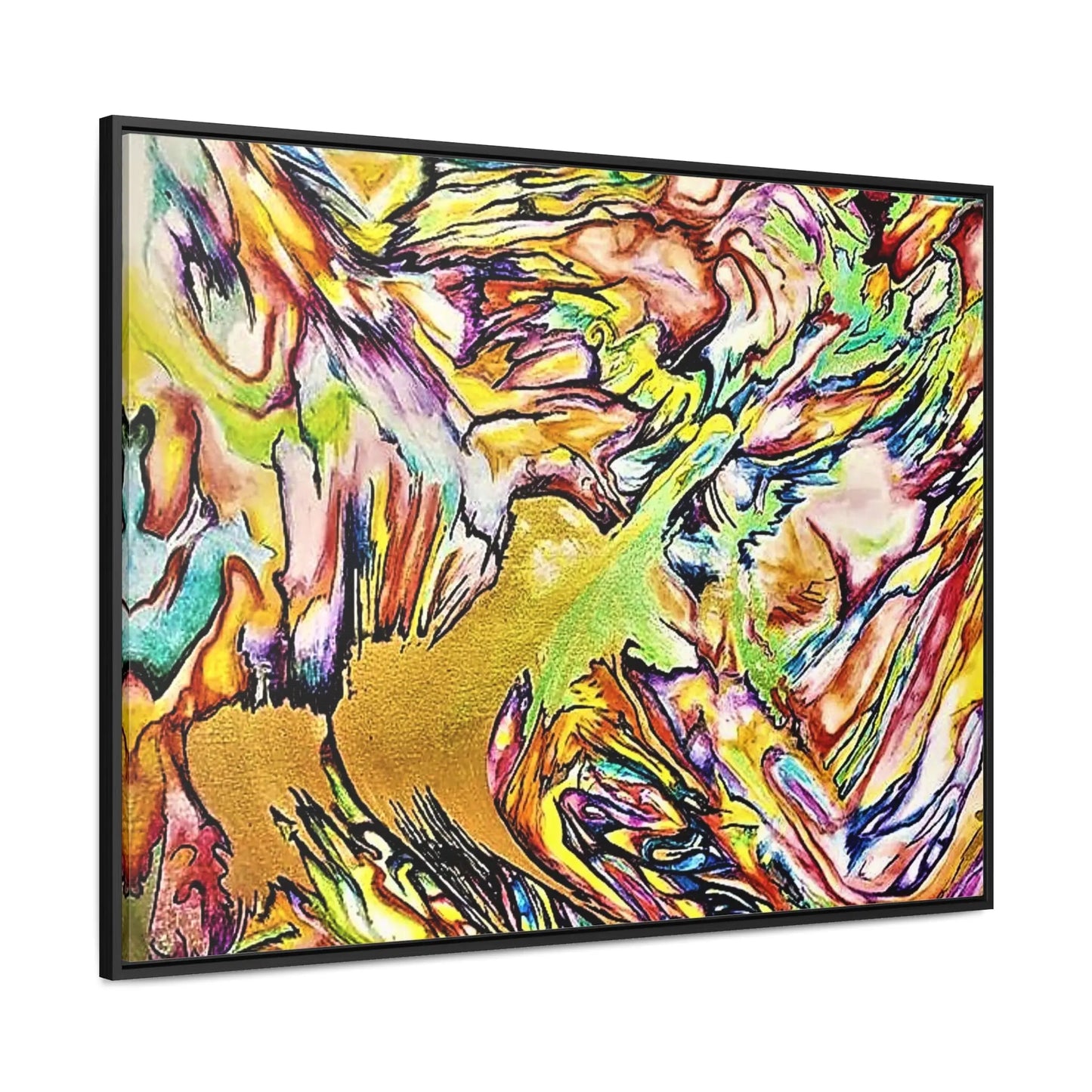 Phoenix Rising Gallery Canvas Wraps, Horizontal Frame