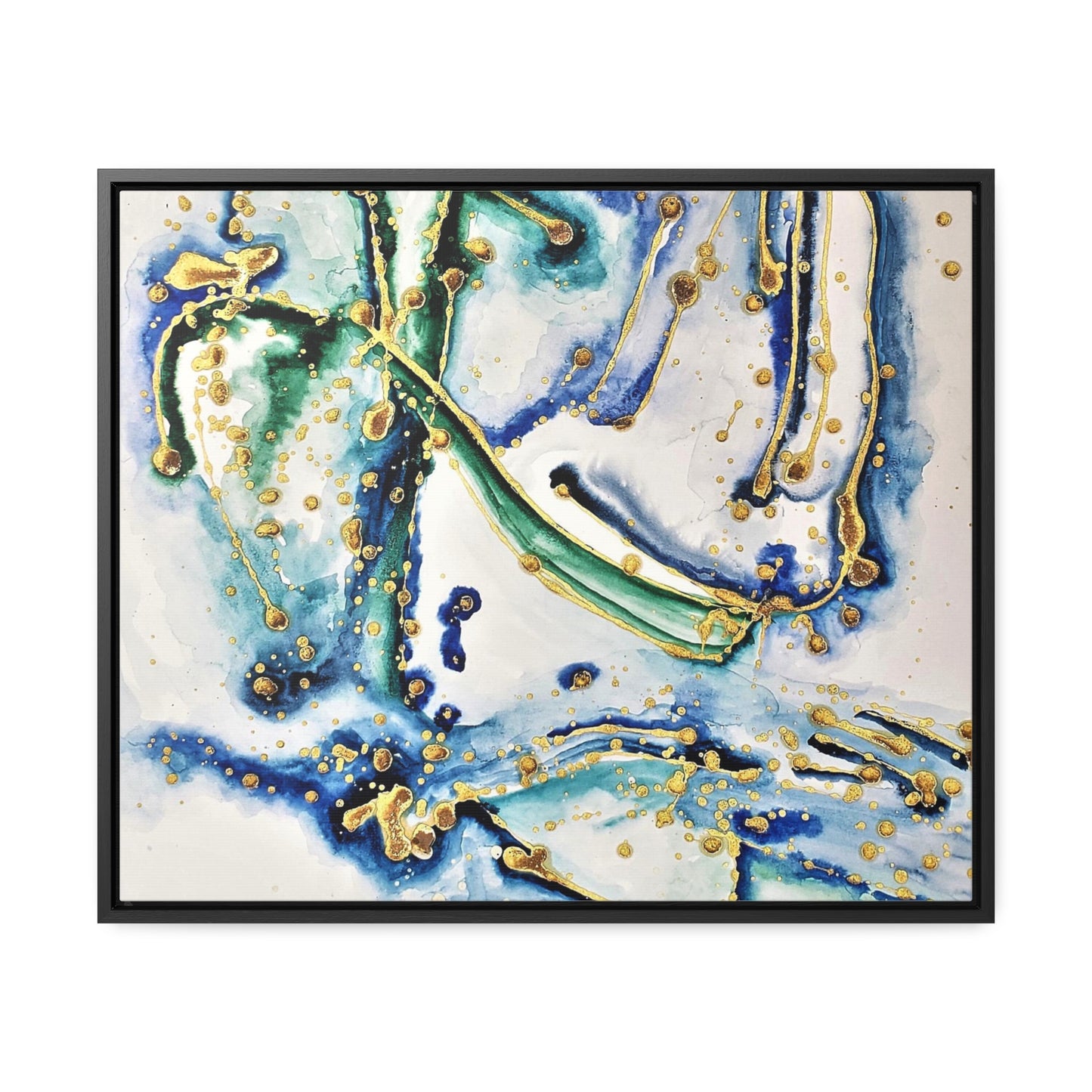 Blue Willow Gallery Canvas Wraps, Horizontal Frame