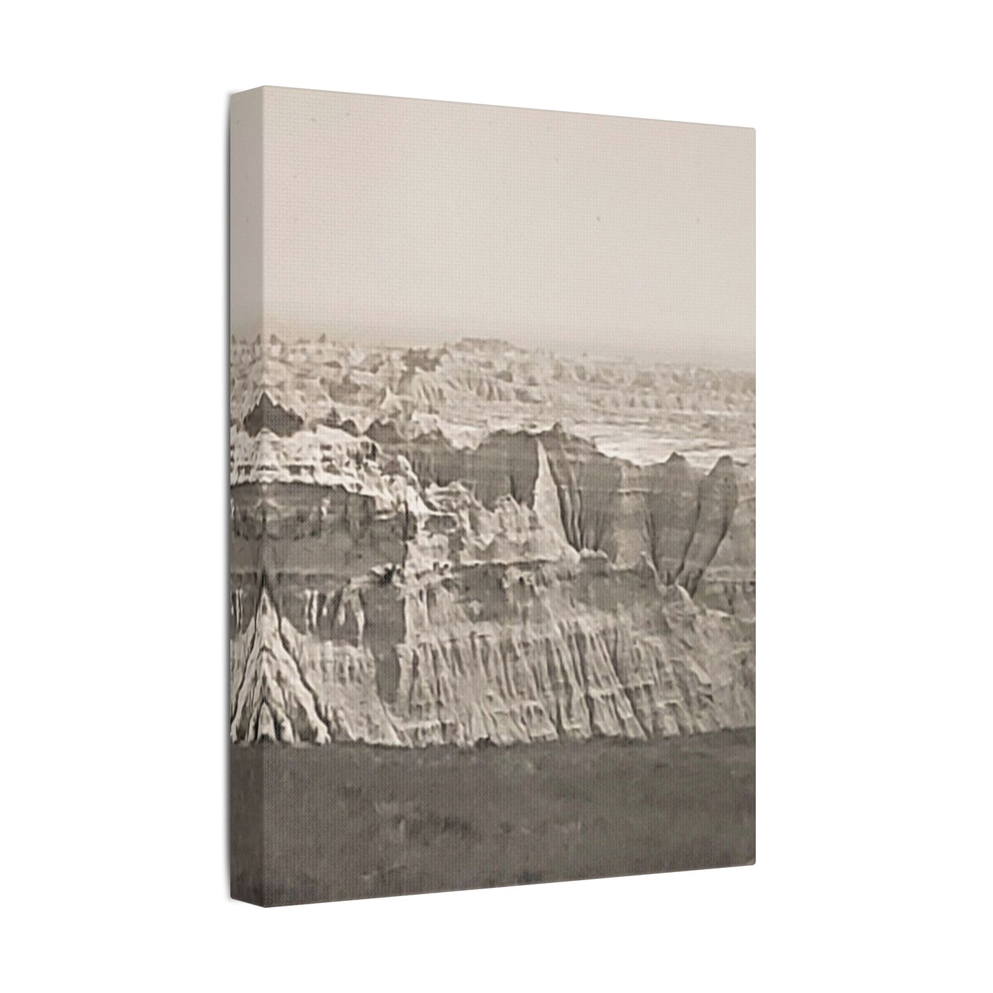 The Pinnacles Satin Canvas, Stretched