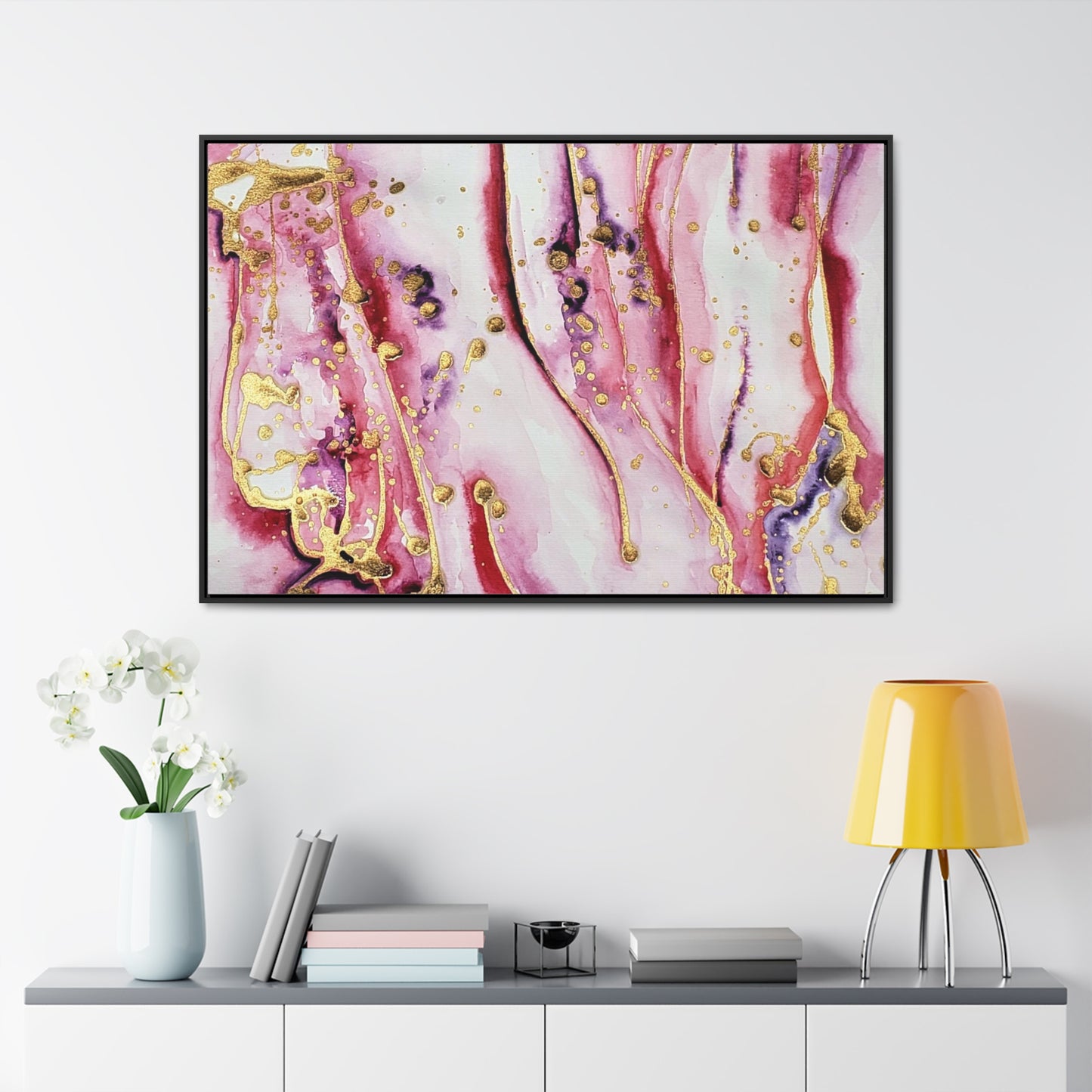 Cherry Cream Soda Gallery Canvas Wraps, Horizontal Frame