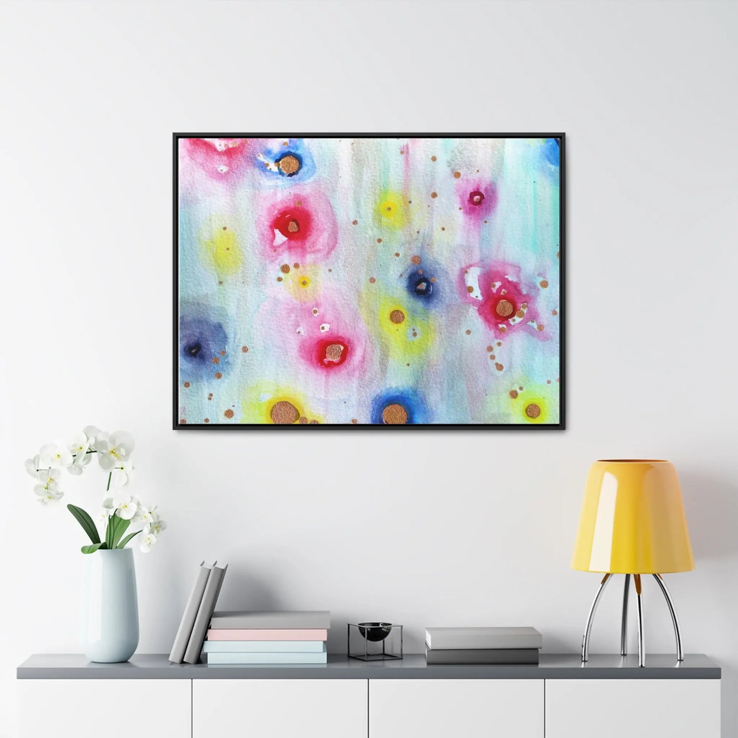 Raining Blooms Gallery Canvas Wraps, Horizontal Frame