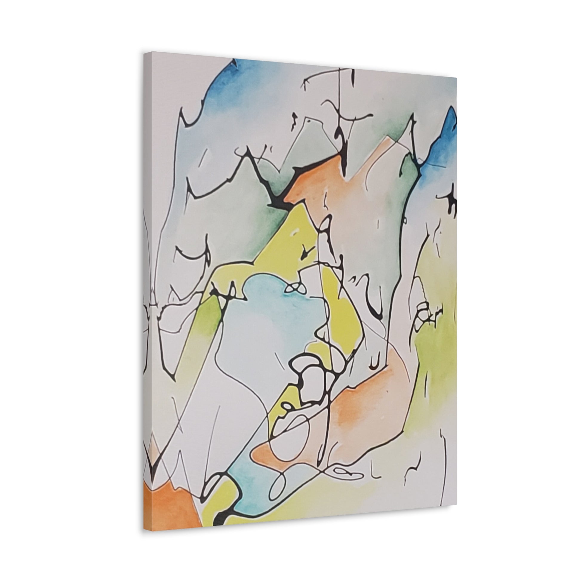 Misty Mountains Canvas Gallery Wraps