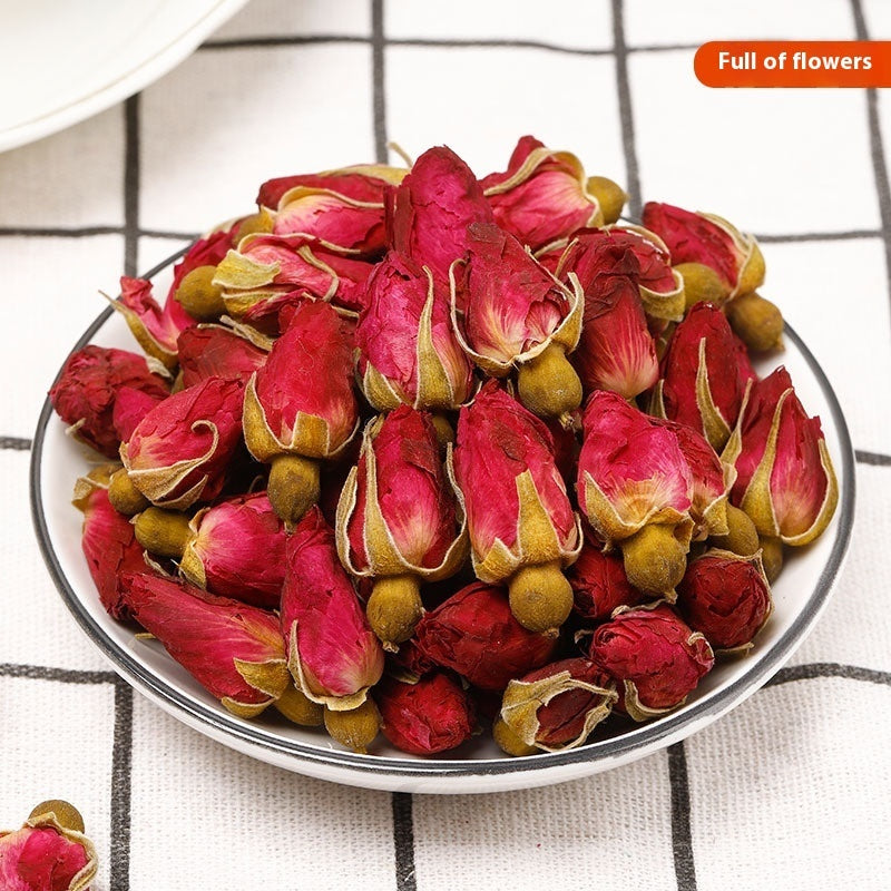 Phnom Penh Rose Tea (Bulk) – “Goddess” Rosebud Herbal Tea - Microwave Shandong Rose - Asian Teas