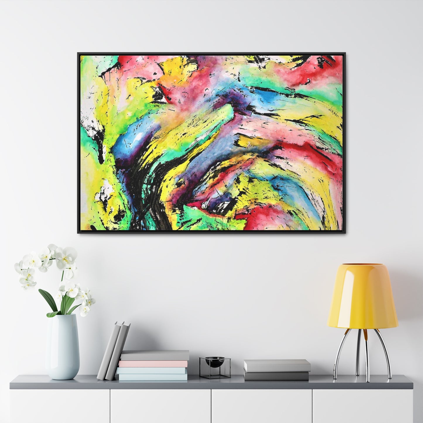 Vortex Gallery Canvas Wraps, Horizontal Frame