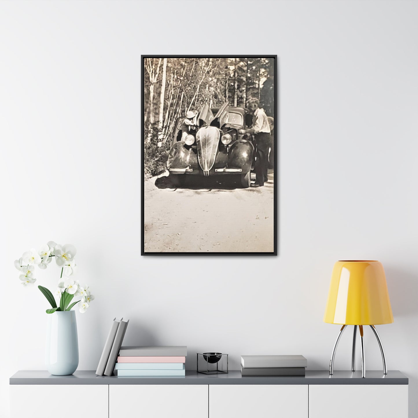 After The Black Hills 1939 Gallery Canvas Wraps, Vertical Frame