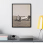 Army Pursuit Plane Ames Airport 1939 Gallery Canvas Wraps Vertical Frame 16″ x 20″ Premium Gallery Wraps (1.25″) Black