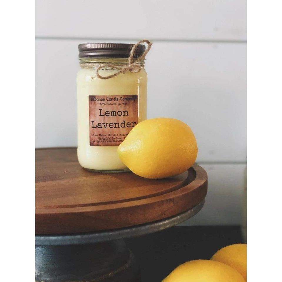 Lemon Lavender Candle - - Candles & Melts