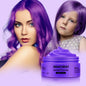 COLAYERIST Purple Hair Color Wax Temporary Washable Hair Color - Purple - hair color
