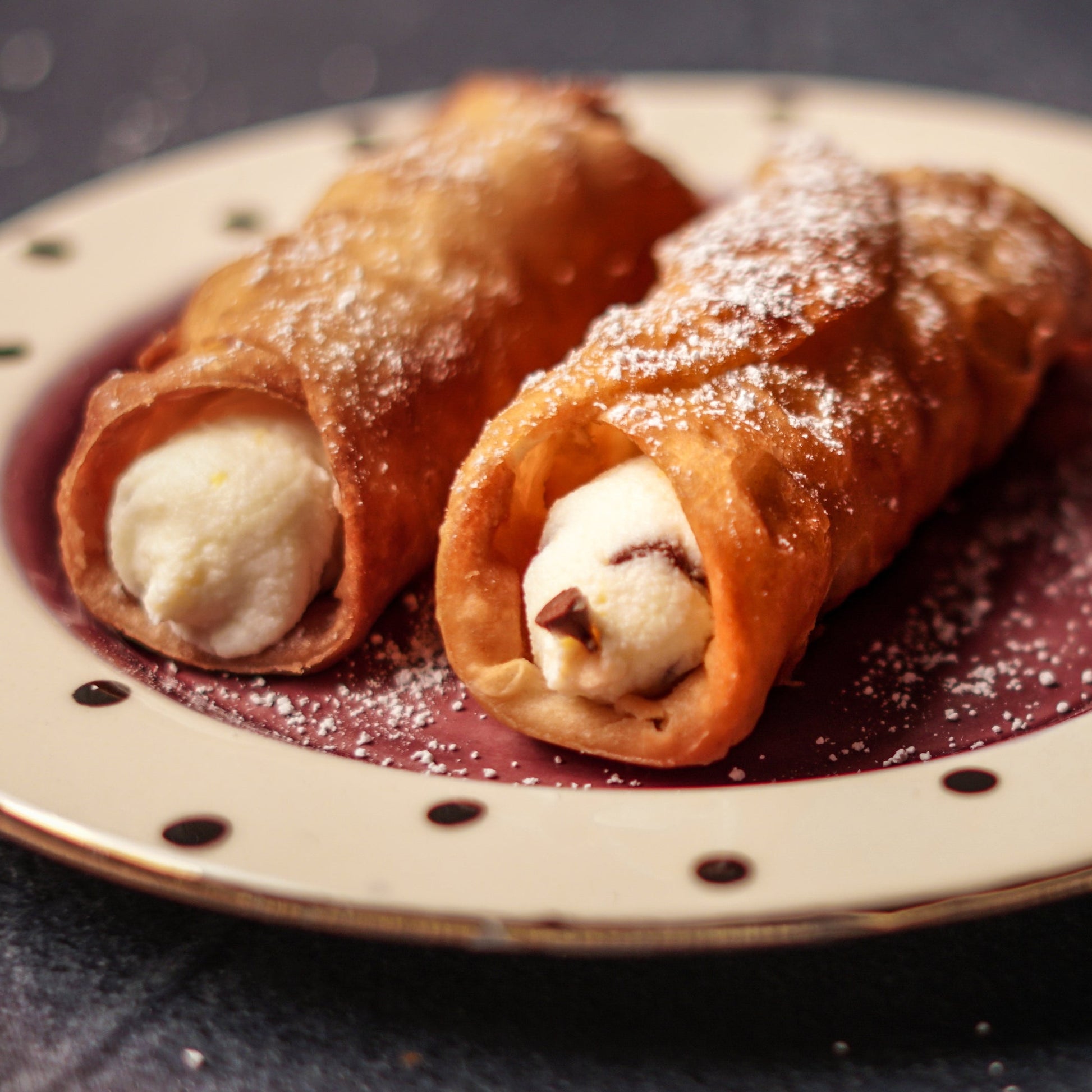 Italian Large Cannoli Recipe DIY Kit - -