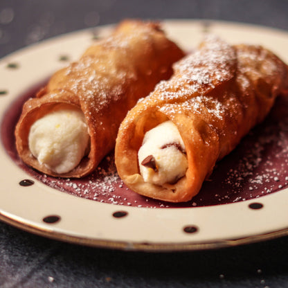 Italian Large Cannoli Recipe DIY Kit - -