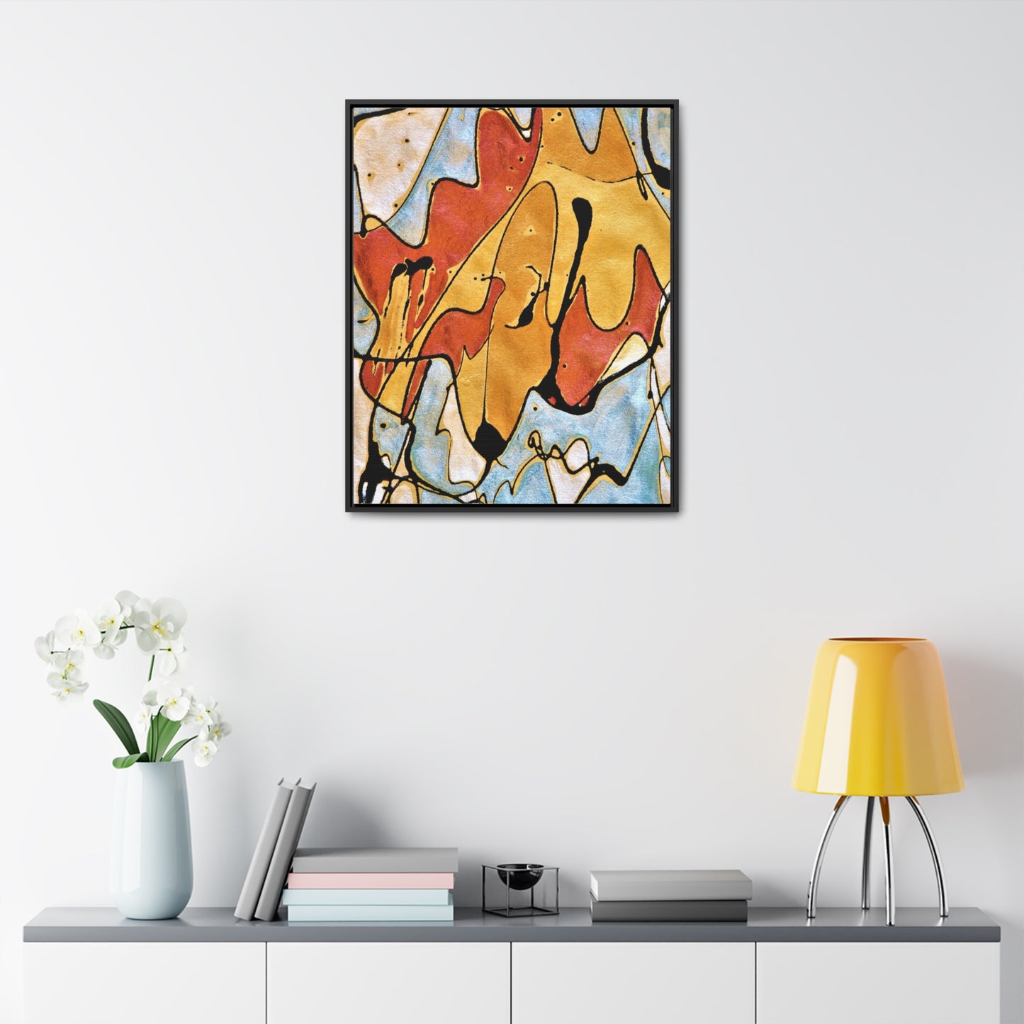 Fox Gallery Canvas Wraps, Vertical Frame