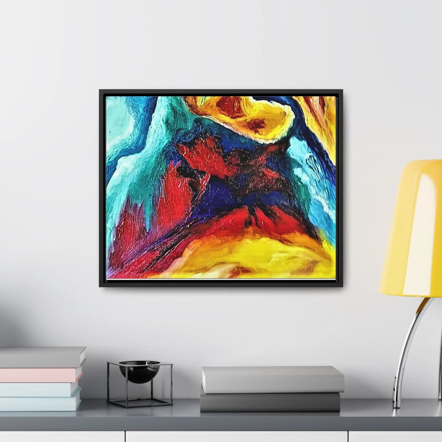 Cavern Gallery Canvas Wraps, Horizontal Frame