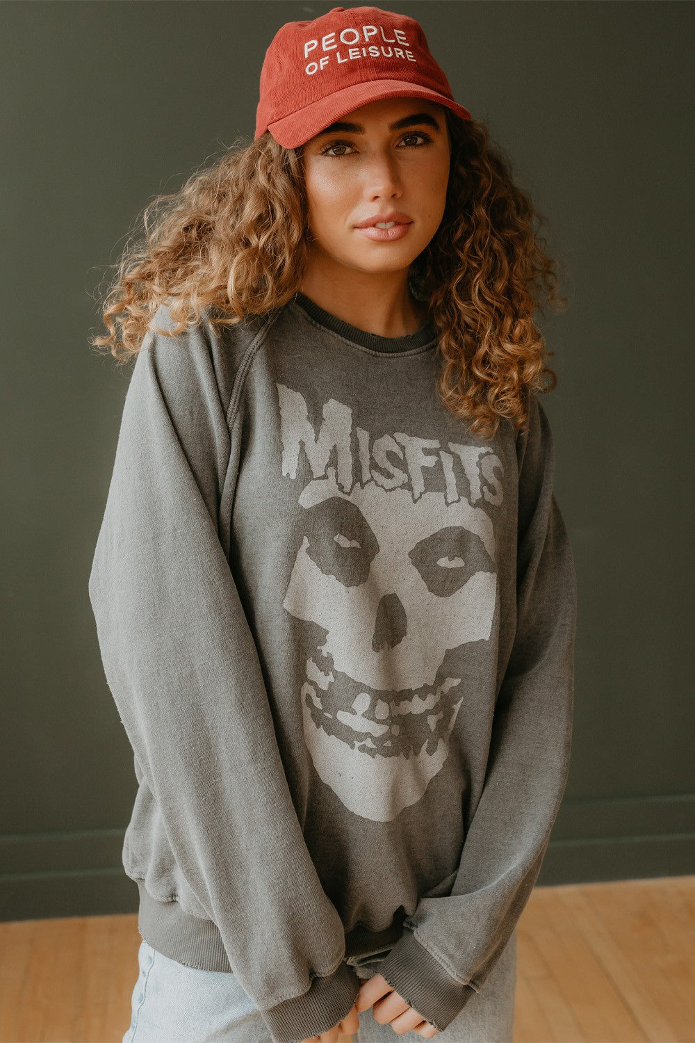 Misfits Sweatshirt- People of Leisure- {{Product type}}