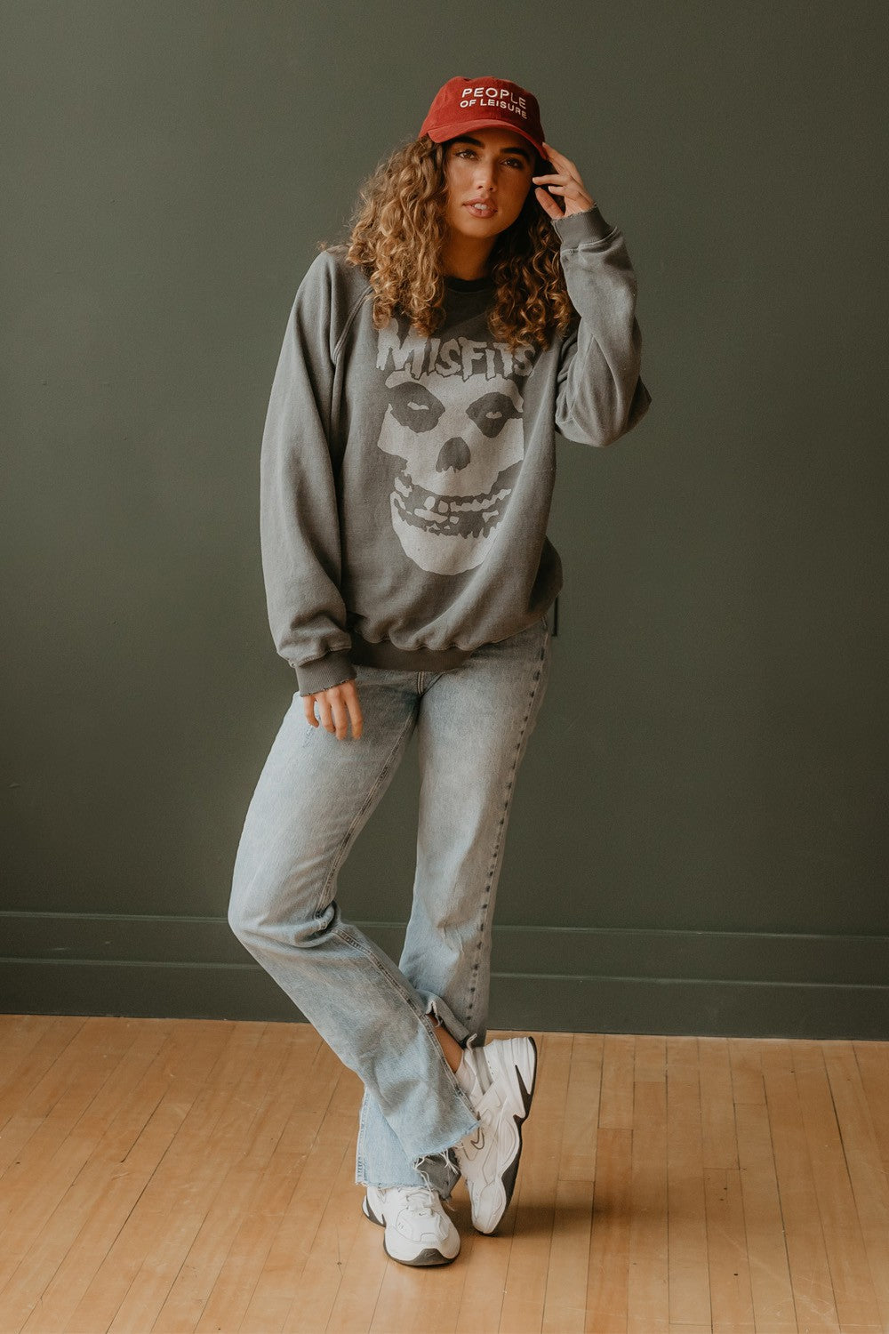 Misfits Sweatshirt- People of Leisure- {{Product type}}