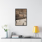 Rockefeller Plaza Easter 1945 Gallery Canvas Wraps Vertical Frame 20″ x 30″ 1.25" Black