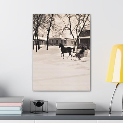 Carriage Ride Canvas Gallery Wraps 18″ x 24″ 1.25"
