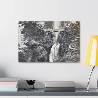 Multnomah Falls Oregon Canvas Gallery Wraps 24″ x 16″ 1.25"