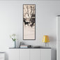 Carriage Ride Gallery Canvas Wraps Vertical Frame 20″ x 60″ Premium Gallery Wraps (1.25″) Black