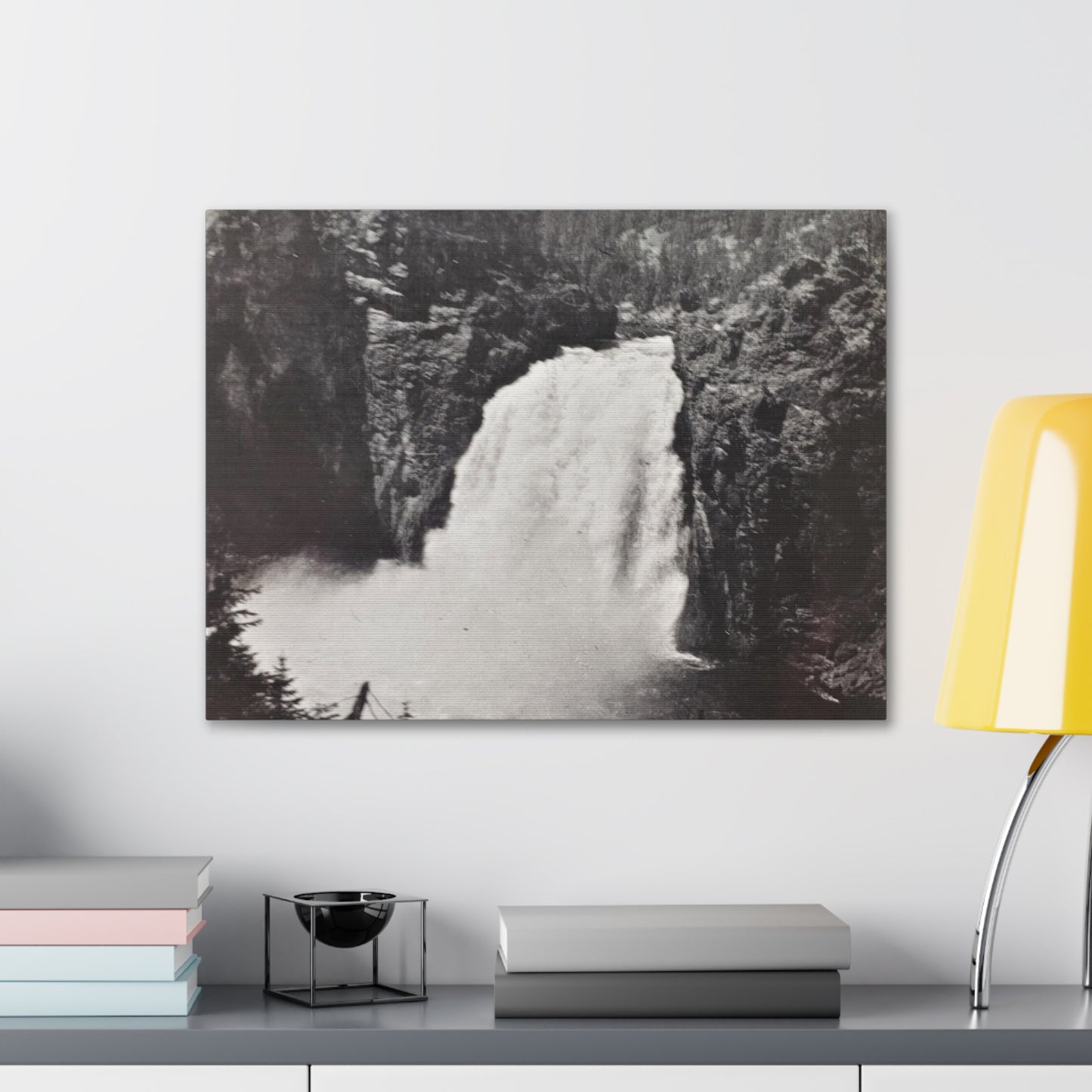 Upper Falls Yellowstone Canvas Gallery Wraps