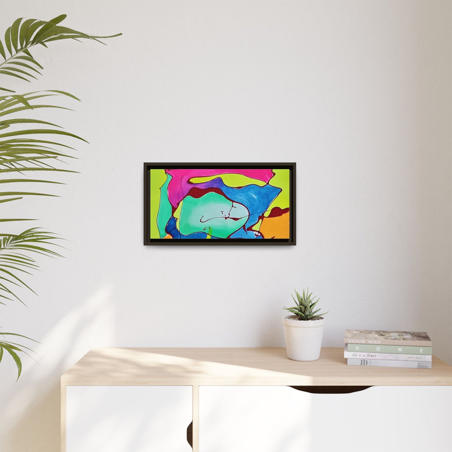 Kool Kid Matte Canvas Framed - Kia Day Design