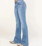 Slim Horn Washed Jeans - Light Blue XS - Women's Fashion - Women's Clothing - Bottoms - Jeans