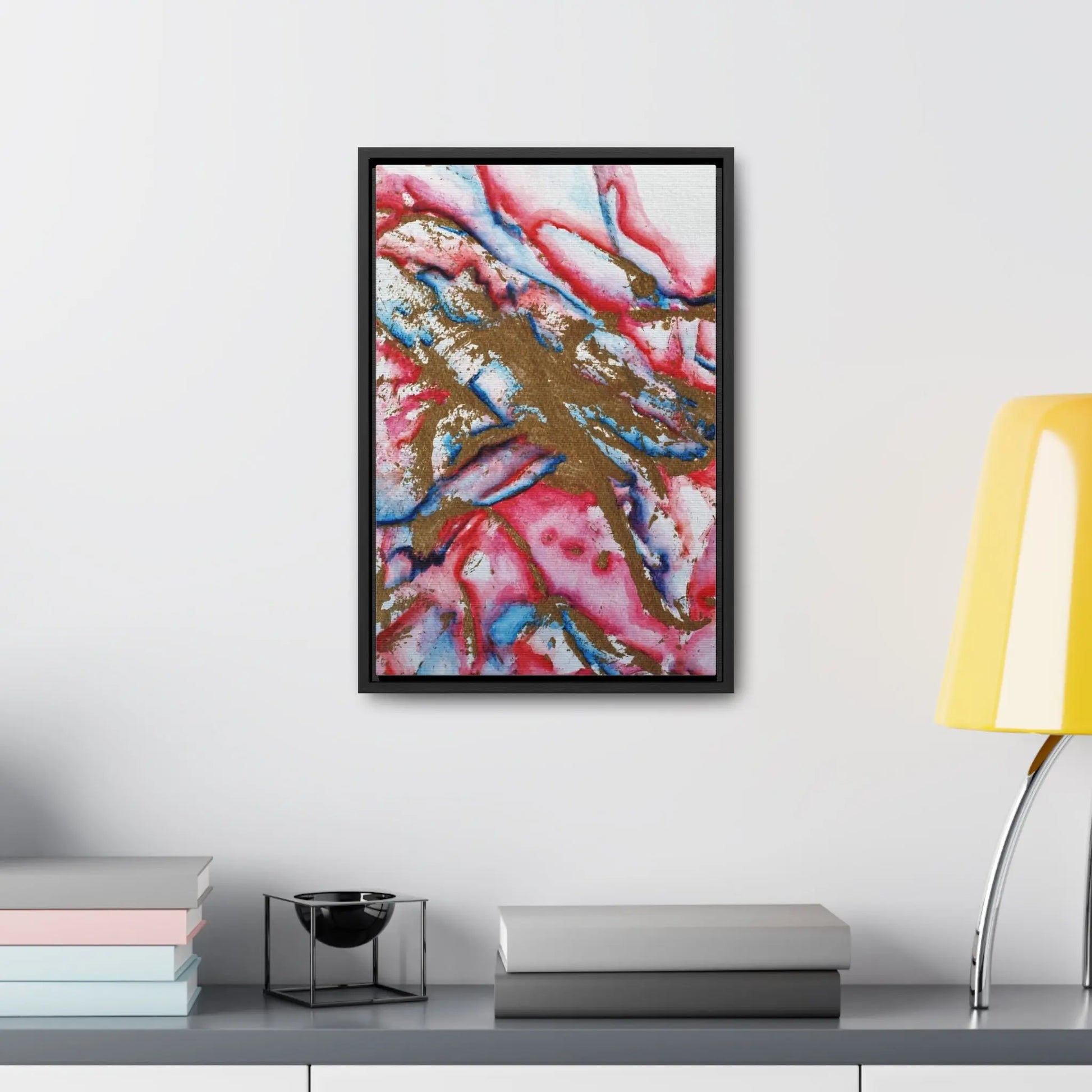 Abstract Love Gallery Canvas Wraps, Vertical Frame