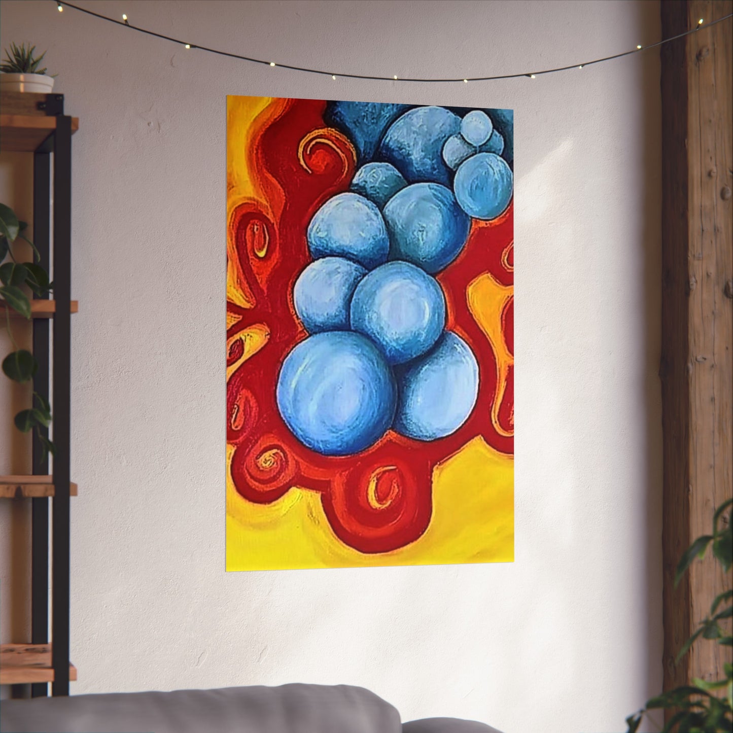 Blue Balls Fine Art Posters