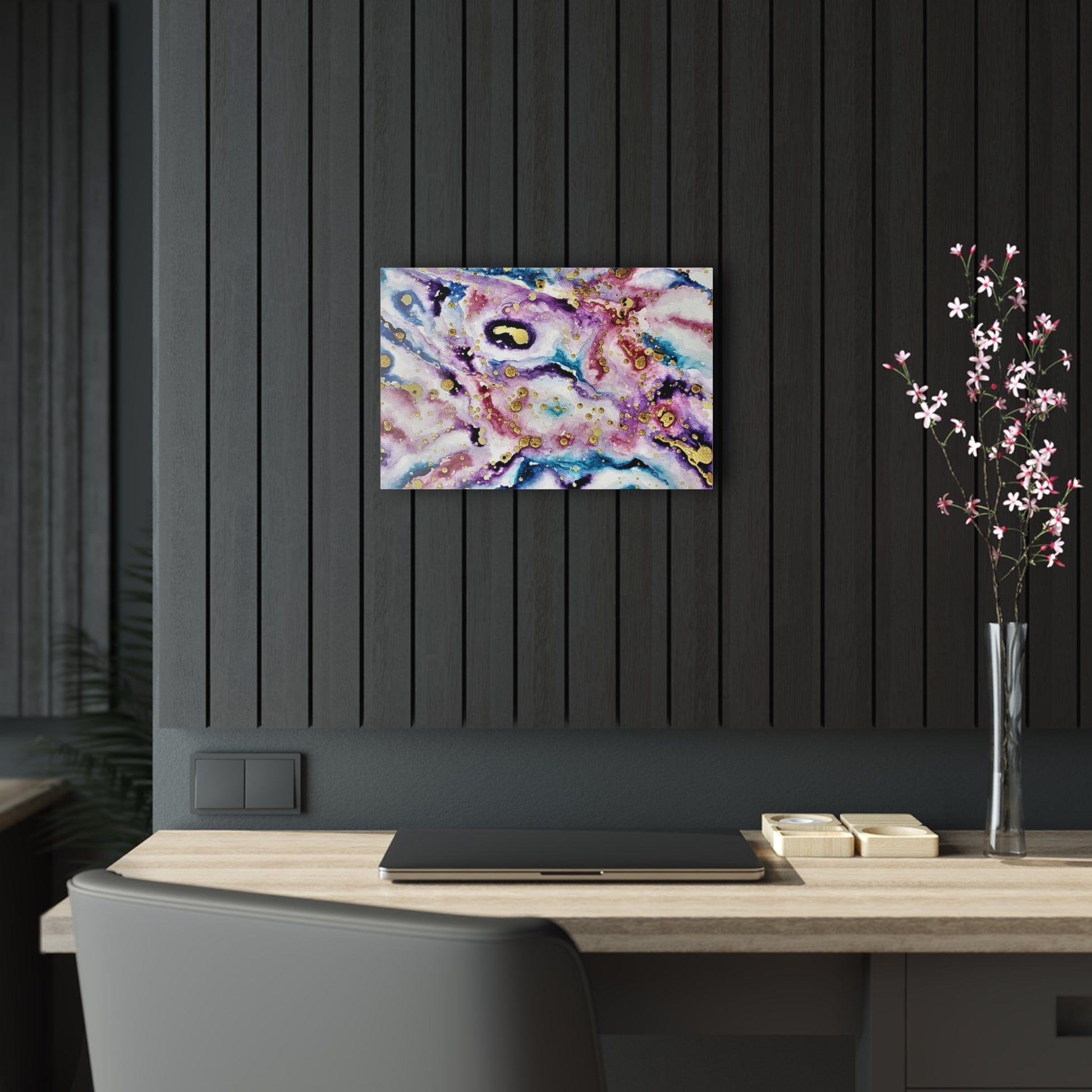 Cosmic Sky Acrylic Prints - 18″ x 12″ (Horizontal) Glossy - Home Decor