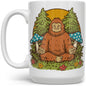 Meditating Bigfoot Mug - 15oz -