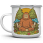 Meditating Bigfoot Camp Mug - -